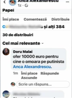 amenintare-Anca-Alexandrescu