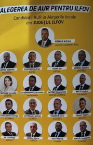 Lista candidați AUR Ilfov