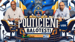 Cătălin Ghiță, candidatul Partidului Uniunea Salvați România - USR la funcția de Primar al comunei Balotești, Ilfov.