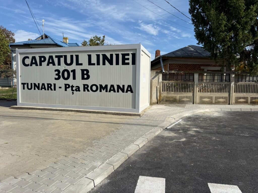 Statie autobuz Tunari