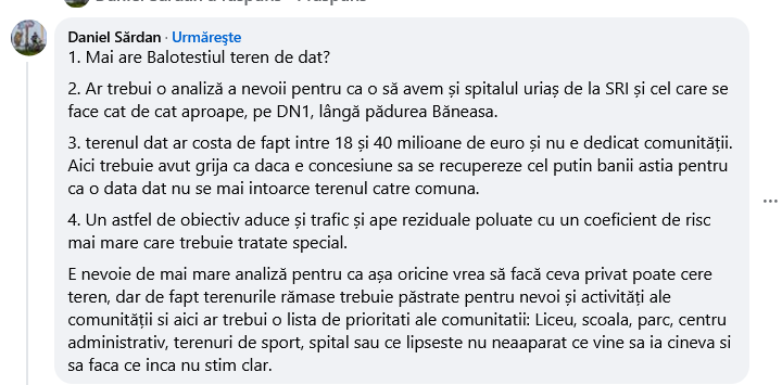 viziunea lui Daniel Sărdan - Activist civic