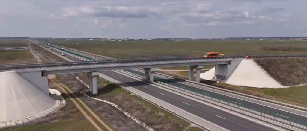 Podul de peste A0 din Balotești