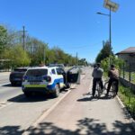 Acțiune a polițiștilor rutieri în Moara Vlăsiei: bicicliști și utilizatori de trotinete, verificați în trafic