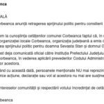 PSD Corbeanca retrage sprijinul politic pentru doi consilieri locali